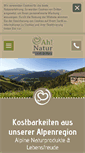 Mobile Screenshot of ahrntalnatur.com